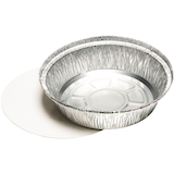 Artikelbild 1 für STARPAK Aluschalen mit Deckel silber 1000 ml, 25 St., Artikelnummer 242853