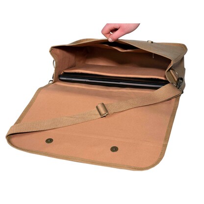 Artikelbild 5 für Exacompta Umhängetasche Eterneco Papier braun 17650E, Artikelnummer 333009