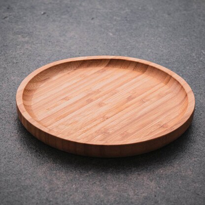 Artikelbild 2 für pandoo Mehrweg-Menüteller natur Ø 25,0 cm, 4 St., Artikelnummer 616119