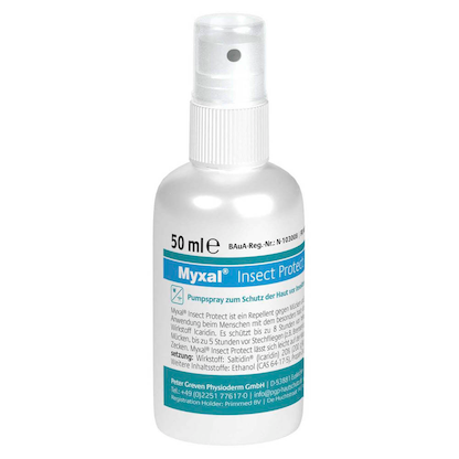Artikelbild für Myxal® INSECT PROTECT Insektenspray 50 ml, Artikelnummer 412488