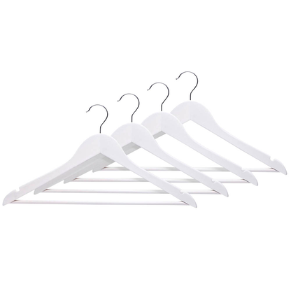 Artikelbild für Zeller Kleiderbügel weiß, 4 St., Artikelnummer 328443