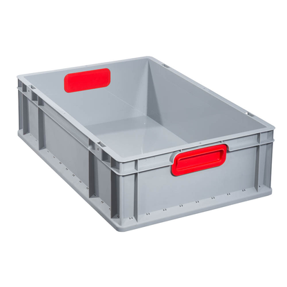 Artikelbild 2 für Allit ProfiPlus Eurobox grau, rot 40,0 x 60,0 x 17,0 cm, 1 St., Artikelnummer 837284