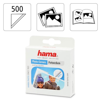 Artikelbild 4 für hama Fotoecken, 10,0 mm, 500 St., Artikelnummer 677142