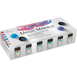 Artikelbild 1 für KREUL Magic Marble Marmorierfarben farbsortiert 6 x 20,0 ml, 6 St., Artikelnummer 115697
