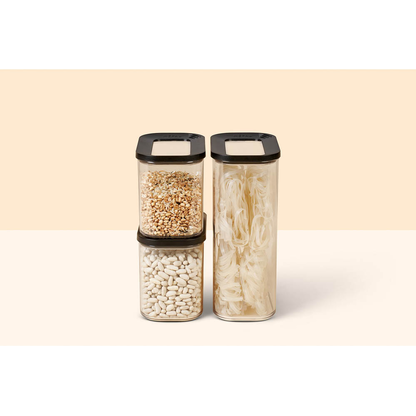 Artikelbild 3 für MEPAL Vorratsdosen-Set Modula schwarz 1,0/1,5/2,0 l, 1 Set, Artikelnummer 434729