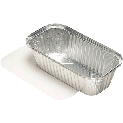 Artikelbild für STARPAK Aluschalen mit Deckel silber 1500 ml, 25 St., Artikelnummer 242881