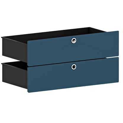Artikelbild für viasit System4 Schubladen violettblau 75,0 x 37,5 x 37,5 cm, Artikelnummer 501603