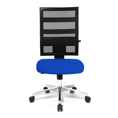 Artikelbild für Topstar Bürostuhl X-Pander, 9590T380 Stoff blau, Gestell alu, Artikelnummer 986356