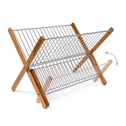 Artikelbild für relaxdays Abtropfgestell braun, 1 St., Artikelnummer 471567