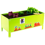 Artikelbild 1 für Simonrack Pflanzkübel SIMONGARDEN URBAN KID Metall grün rechteckig 70,0 x 41,0 cm, 1 St., Artikelnummer 786422