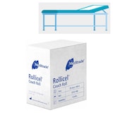 Artikelbild 1 für Meditrade® Ärztekrepp ROLLICEL® 2-lagig weiß 55,0 cm x 100,0 m, 6 Rollen, Artikelnummer 242189