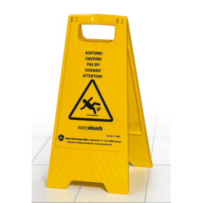 Artikelbild für easy absorb Warnaufsteller Achtung! 
