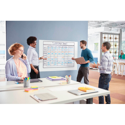 Artikelbild 6 für Post-it® selbstklebende Whiteboardfolie Flex Write Surface blanko 91,4 x 60,9 cm, 1 Rolle, Artikelnummer 264954