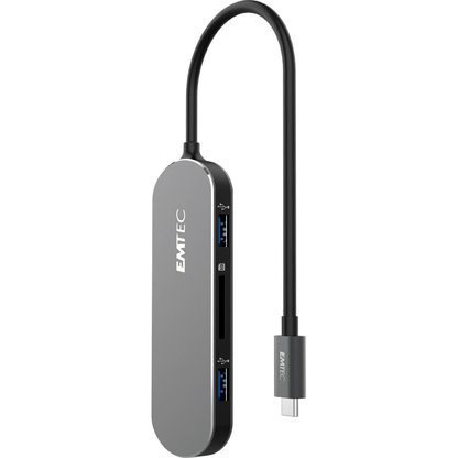 Artikelbild 5 für EMTEC USB-Hub T650C Type-C 3-fach schwarz, Artikelnummer 530616