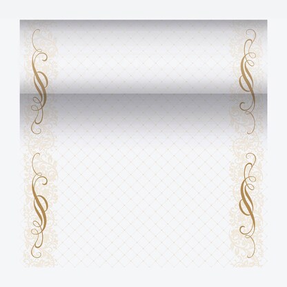 Artikelbild für PAPSTAR Tischläufer ROYAL Collection 87736 gold 40,0 cm x 24,0 m, 1 Rolle, Artikelnummer 466054