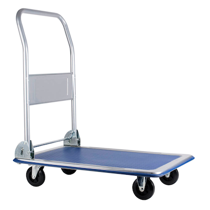 Artikelbild für pavo Transportwagen blau 74,0 x 48,0 x 83,0 cm bis 150,0 kg, Artikelnummer 219166