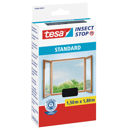 Artikelbild für tesa Fliegengitter Insect Stop Standard anthrazit 1,5 x 1,8 m, Artikelnummer 808287