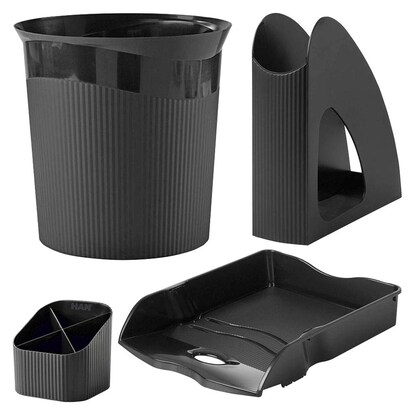 Artikelbild für HAN Schreibtischset Re-LOOP schwarz, Artikelnummer 445563