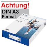 Artikelbild 1 für tecno Kopierpapier premium DIN A3 80 g/qm 500 Blatt, Artikelnummer 537001