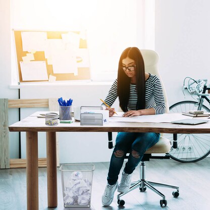 Artikelbild 9 für relaxdays Schreibtischset silber, Artikelnummer 605177