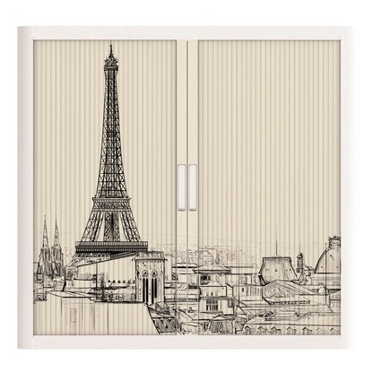 Artikelbild 3 für PAPERFLOW easyOffice Business Rollladenschrank 62118 2 Fachböden 110,0 x 41,5 x 104,0 cm, Artikelnummer 209856