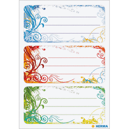 Artikelbild 2 für HERMA Schuletiketten 5982 Spirit, 9 Etiketten, Artikelnummer 901912