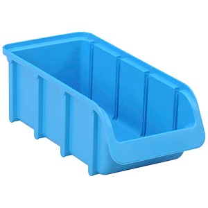 4007228703290 - Sichtlagerkasten 682300 Größe 2 L außen 216x102x74mm Polypropylen blau 4007228703290 Hünersdorff