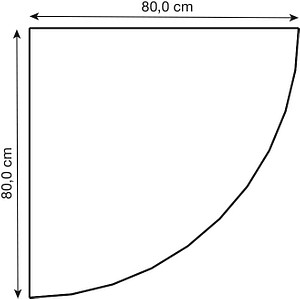 4032062003817 - HAMMERBACHER Verbindungsplatte Haziender ahorn dreieckig abgerundet 800 x 800 x 25 cm