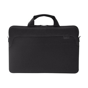 DICOTA Laptoptasche Ultra Skin Plus Recycling-PET schwarz D31103 bis 35,8 cm (14,1 Zoll)