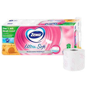 Zewa Toilettenpapier Ultra Soft 4-lagig, 20 Rollen