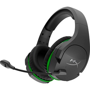 0196188047439 - HyperX CloudX Stinger Core Wireless (Xbox Licensed) Gaming Over Ear Headset Funk kabelgebunden Stereo Schwarz Grün Mikrofon-Stummschaltung