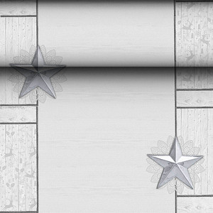 4002911524336 - Tischläufer Rising Star 88165 silber 400 cm x 240 m 4002911524336 PAPSTAR