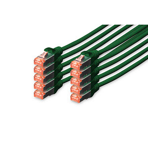 4016032441601 - DK-1644-010-G-10 RJ45 Netzwerkkabel Patchkabel CAT 6 S FTP 100 m Grün Folienschirm Gesamtschirm Geschirmt Halogenfrei Simplex doppelt geschirmt 4016032441601 - DK-1644-010-G-10 RJ45 Netzwerkkabel Patchkabel CAT 6 S FTP 100 m Grün Folienschirm Gesamtschirm Geschirmt Halogenfrei Simplex doppelt geschirmt