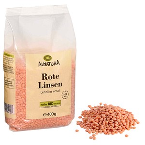 4104420254107 - Bio Rote Linsen 4000 g 4104420254107 400 Gramm