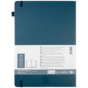 8712079544454 - Notizbuch A4 kariert dunkelindigo Hardcover 160 Seiten 1 St 8712079544454 - Notizbuch A4 kariert dunkelindigo Hardcover 160 Seiten 1 St