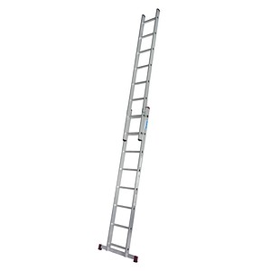 4009199032089 - Krause Systems - Krause Corda Alu Schiebeleiter Anlegeleiter 2 x 8 Tritte l 390 cm 2-teilig