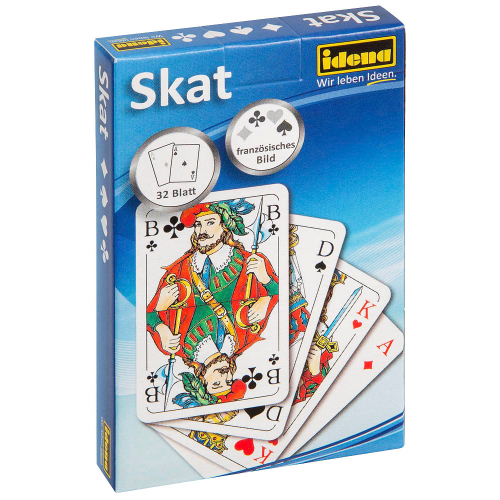 Idena SKAT Kartenspiel office discount