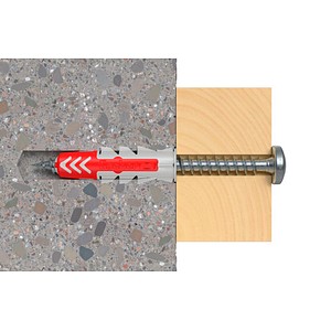 4048962324440 - fischer DuoPower 6x30 S PH TX 545838 Dübel mit Schrauben Ø 6 mm x 30 mm 100 Stück 4048962324440 - fischer DuoPower 6x30 S PH TX 545838 Dübel mit Schrauben Ø 6 mm x 30 mm 100 Stück