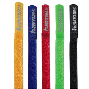 hama® Klettband schwarz 19 mm x 1 m hama® Klettband schwarz 19 mm x 1 m