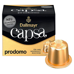 4008167011101 - Capsa Lungo prodomo Kaffeekapseln Arabicabohnen 10 Portionen