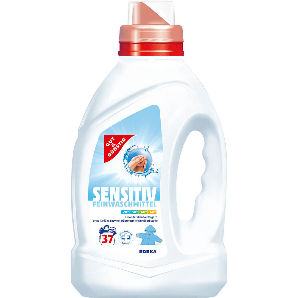 GUT&GÜNSTIG SENSITIV Waschmittel 1,5 l office discount