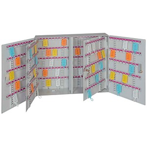 4052301125094 - Schlüsselkasten grau mit 400 Haken Zylinderschloss