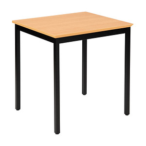 3700245505366 - Schreibtisch 76RHN 65-130cm (H) 70x60cm (BxT) rechteckig buche schwarz 3700245505366 SODEMATUB 3700245505366 - Schreibtisch 76RHN 65-130cm (H) 70x60cm (BxT) rechteckig buche schwarz 3700245505366 SODEMATUB