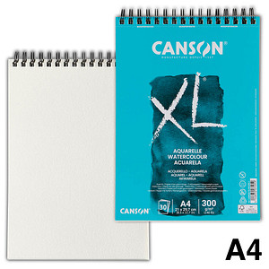 3148950074959 - canson Aquarellblöcke Aquarellblock A4 300g weiß DIN A4 30 Blatt