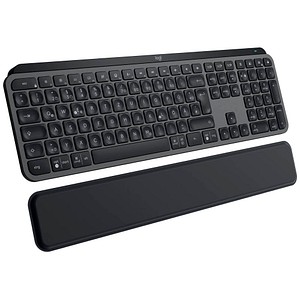 5099206112223 - MX Keys S PLUS PALMREST Bluetooth® Tastatur Deutsch QWERTZ Graphit Beleuchtet Ergonomisch Multipair-Funktion Handballenauflage 5099206112223 - MX Keys S PLUS PALMREST Bluetooth® Tastatur Deutsch QWERTZ Graphit Beleuchtet Ergonomisch Multipair-Funktion Handballenauflage