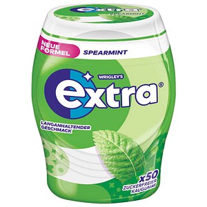 extra® SPEARMINT Kaugummis 50 Dragees, 1 St.