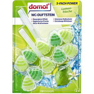 domol Lemonfrische WC-Duftspüler Limette, 2,0 St.