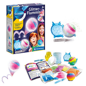 8005125592203 - Experimentierkasten Glitter-Flummis mehrfarbig 8005125592203 Clementoni