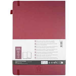 8712079544287 - Notizbuch A4 liniert maulbeere Hardcover 160 Seiten 1 St 8712079544287 - Notizbuch A4 liniert maulbeere Hardcover 160 Seiten 1 St