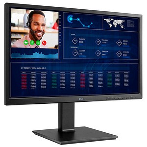 8806091776372 - LG 24CQ651W-BP Intel® Pentium® N6005 605 cm (238) 1920 x 1080 Pixel All-in-One-PC 8 GB DDR4-SDRAM 256 GB SSD Windows 10 IoT Enterprise Wi-Fi 6 (80211ax) Schwarz